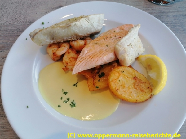 Essen an Bord der Mein Schiff 1